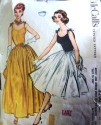 5200 1959 MC GLAM CAMI SWING DRESS LENGTHS PATTERN 12 32''B